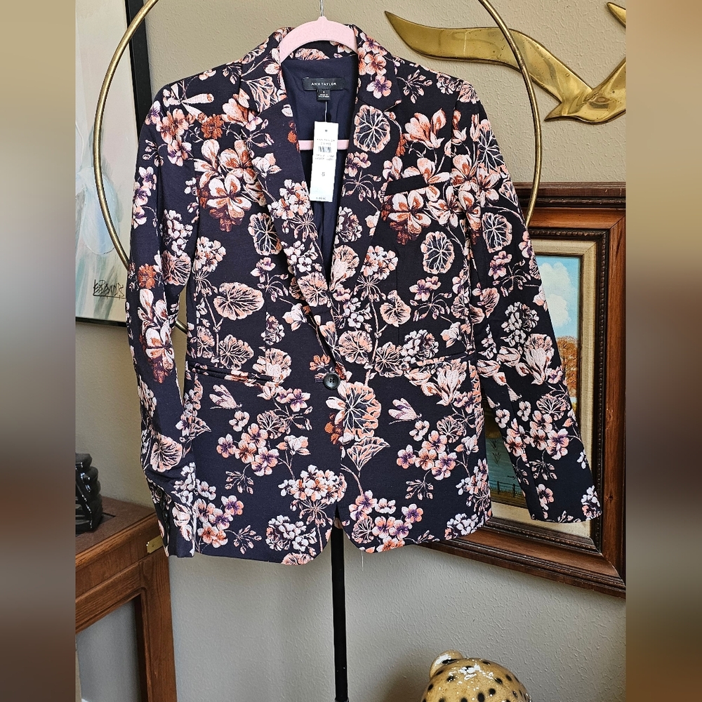 Floral Blazer